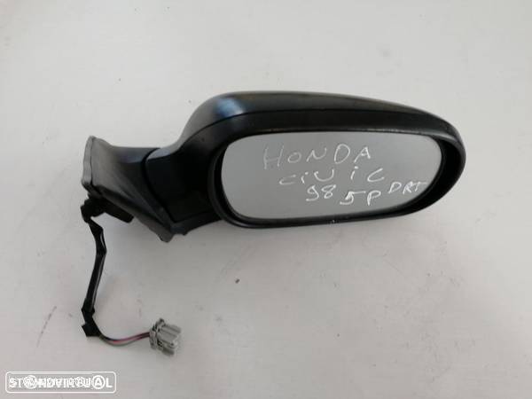 Espelho retrovisor electrico direito Honda civic 1996 a 2000 5portas - 1