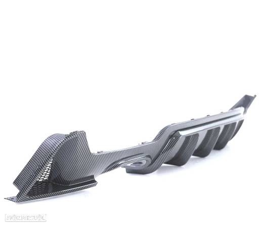 DIFUSOR TRASEIRO DUPLO CARBONO PARA BMW F32 F33 F36 M PERFORMANCE - 2