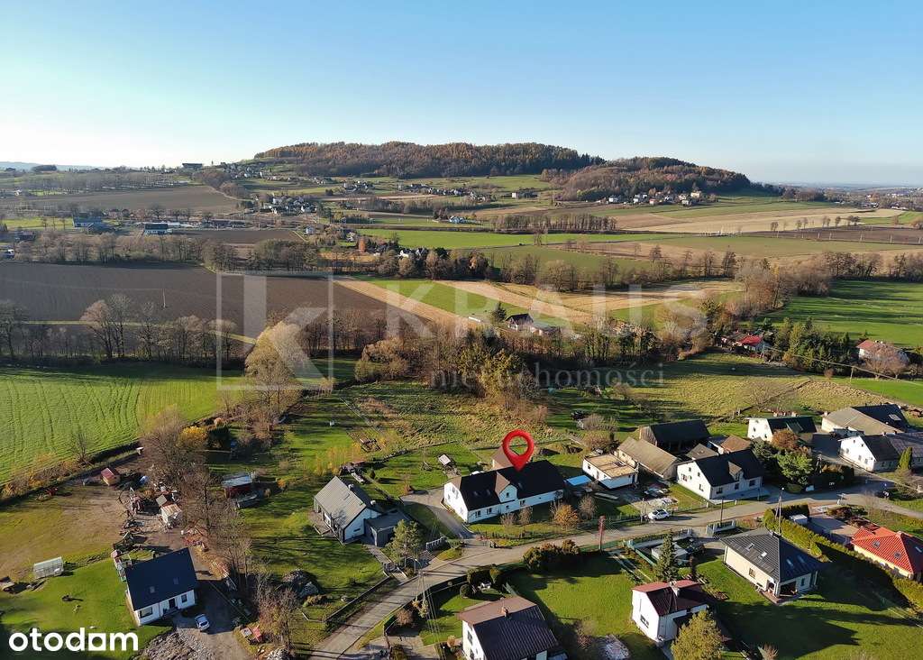 Kozakowice Górne k/Ustronia-5000 m² ziemi z domem-2