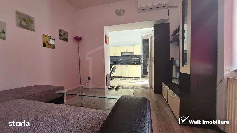 Oportunitate investitie, casa finisata, 2 camere, curte comuna, zona P - Imagine principală: 5/6