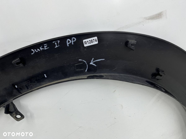 Listwa Nissan Juke 2 II F16 2019r.- PRAWY przedni rant nadkola błotnika nakładka 638606pa0a - 9