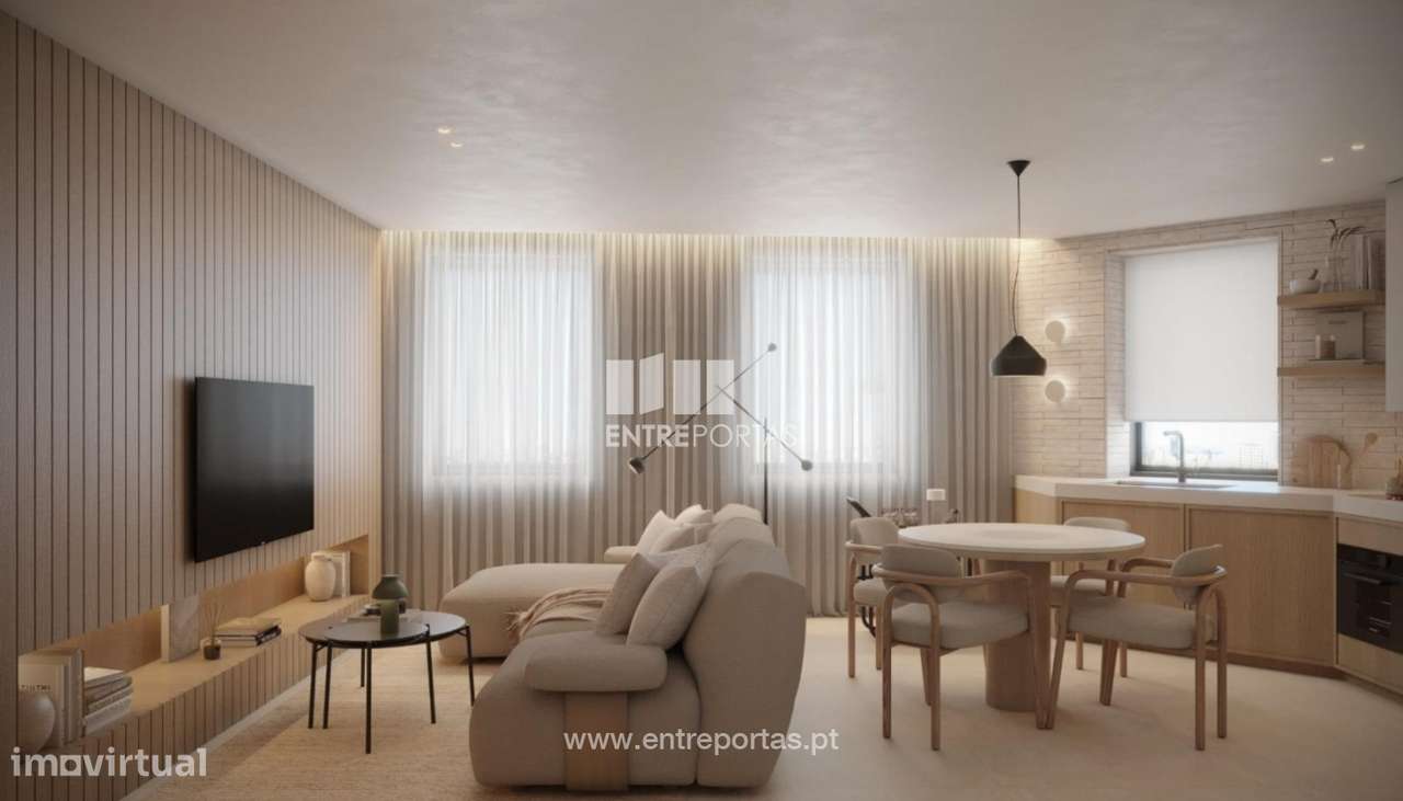 Venda de Apartamento T2 próximo do mar, Caxinas, Vila do Conde - Grande imagem: 5/13