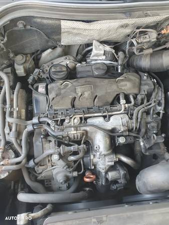 Motor complet fara anexe Vw Tiguan an 2008 motor 2.0 tdi 4x4 tip motor CBA CBAB 103 kw 140 cp turbo turbina turbosuflanta alternator electromotor Vw Passat B6 B7 CC Scirocco Golf 6 Eos Skoda Superb 2 Yeti Seat Exeo Audi A3 8P dezmembrez dezmembrari piese - 2