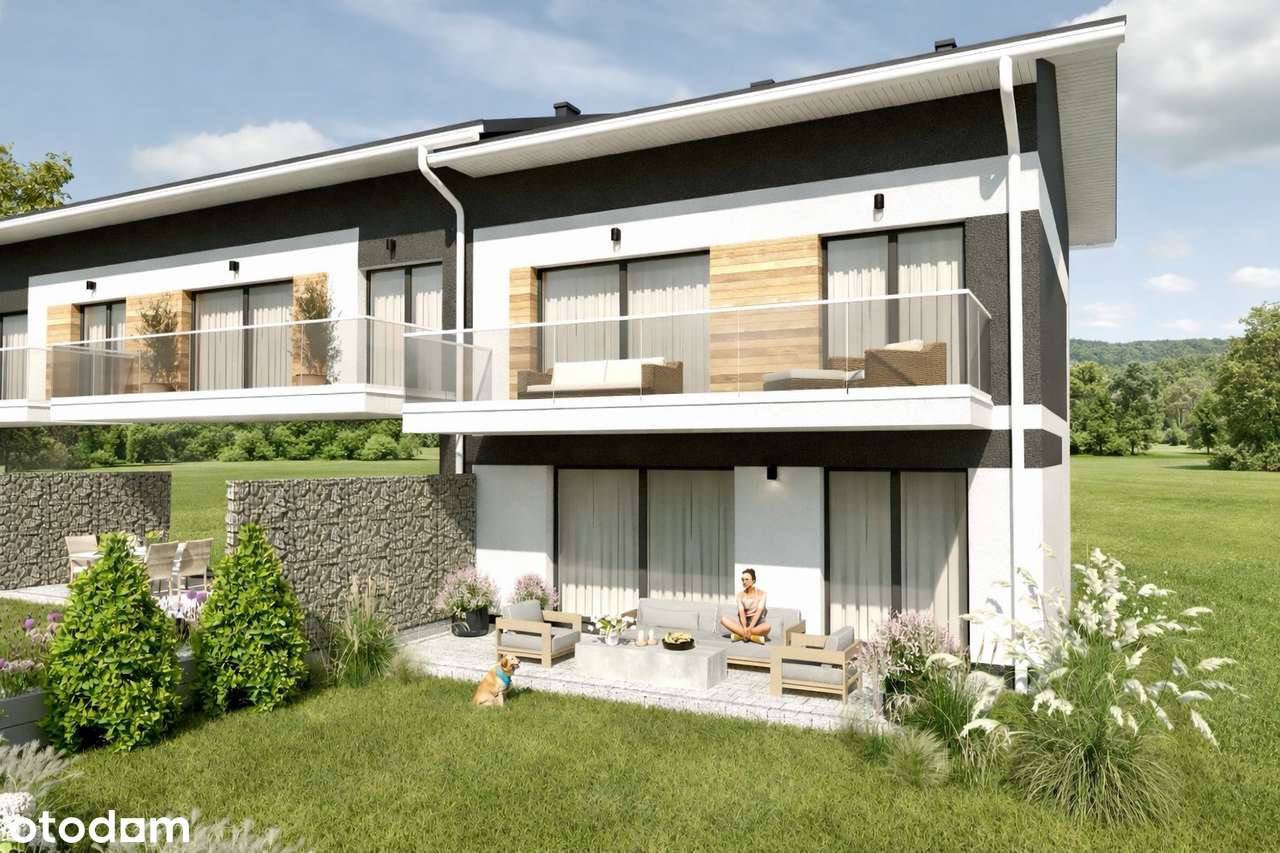 Nowoczesne mieszkanie ogród i parking (IV kwartał 2026)-2