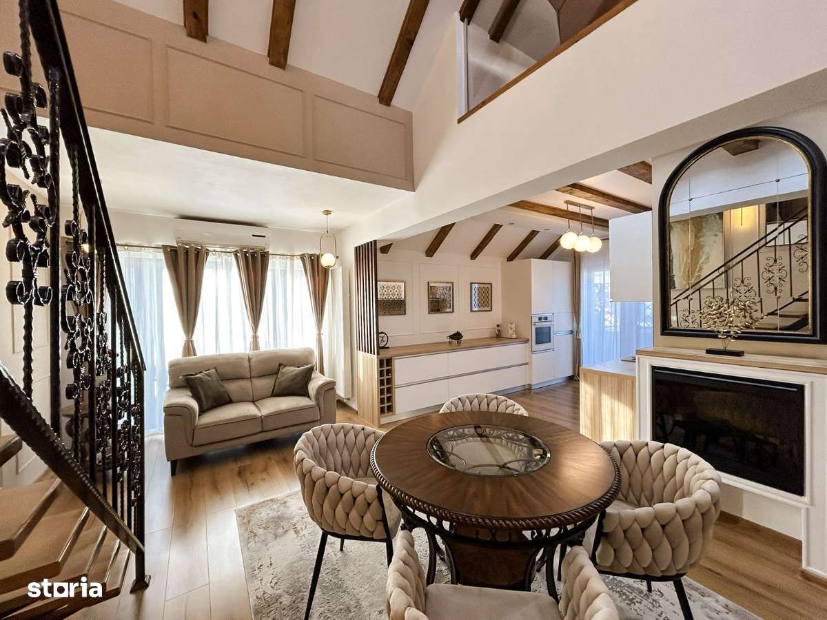 Penthouse complet mobilat si utilat pe 2 niveluri - Ioan V. Ispas - Imagine principală: 2/15