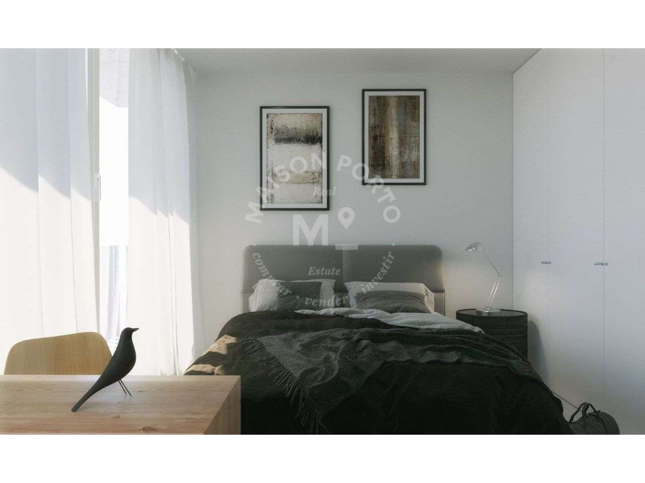 Apartamento T2 no 4ºPiso, no Bloco A