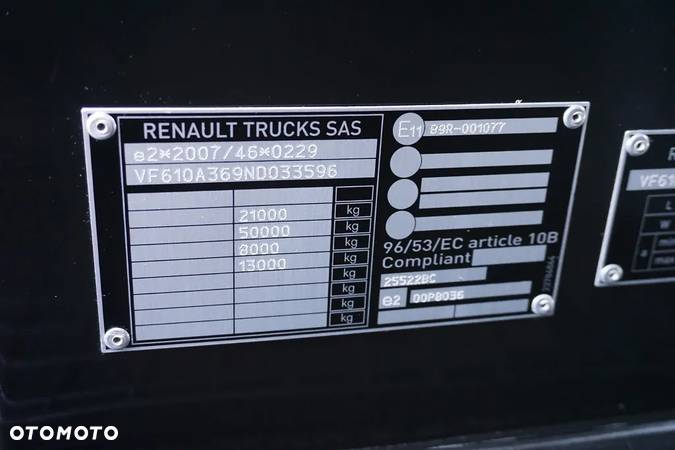 Renault / T 480 / EURO 6 / ACC / HIGH CAB / NOWY MODEL - 11