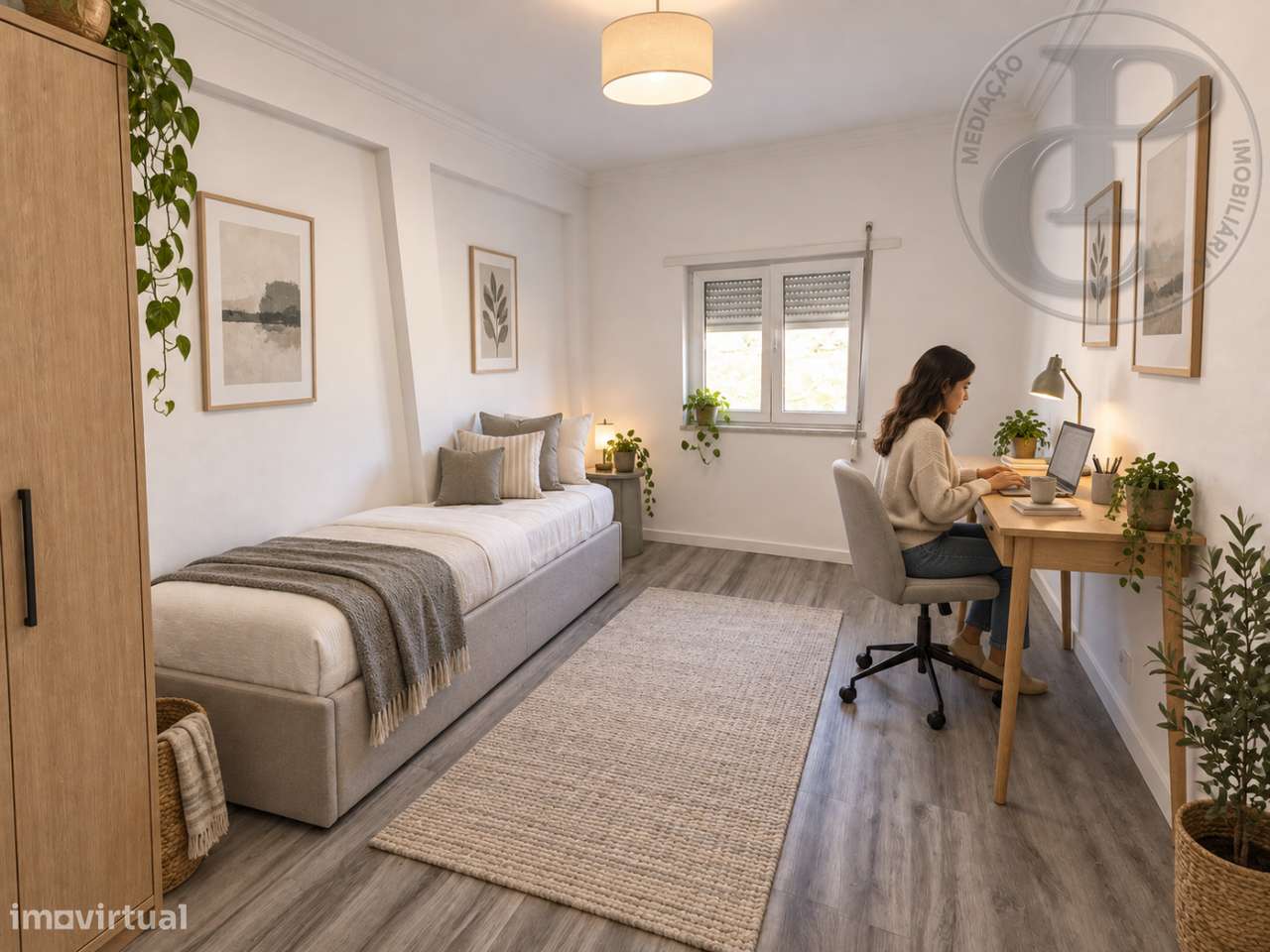 Apartamento T3 na Quinta do Conde-17