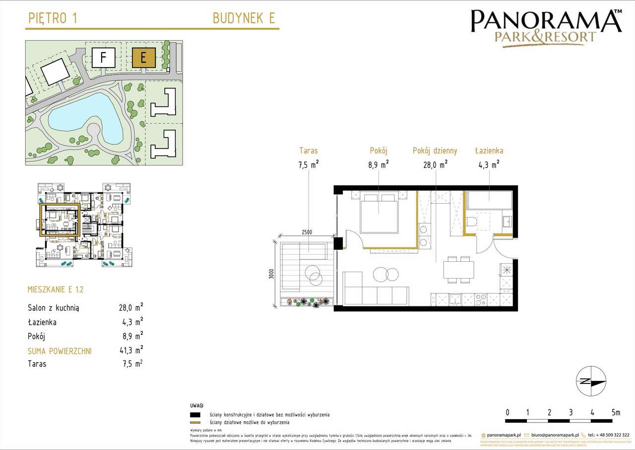 Taras, park i jezioro na wyciągnięcie - Pełny obrazek: 2/9