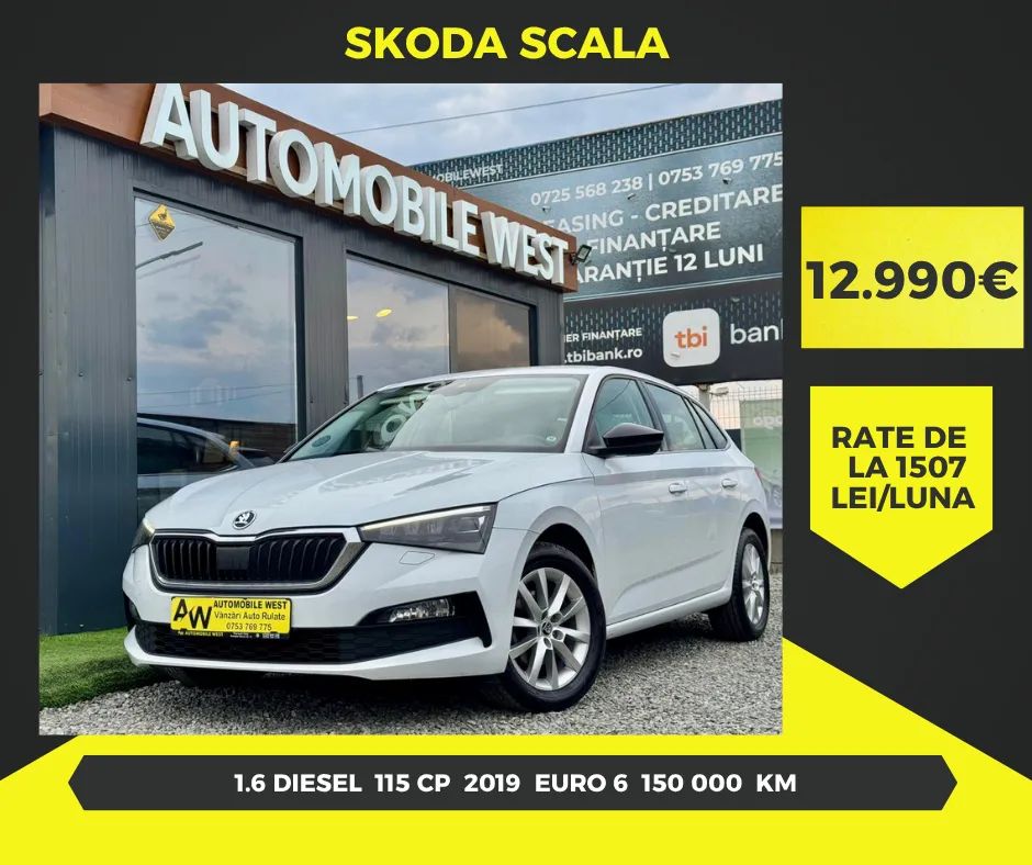 Skoda Scala 1.6 TDI DSG Style 2019