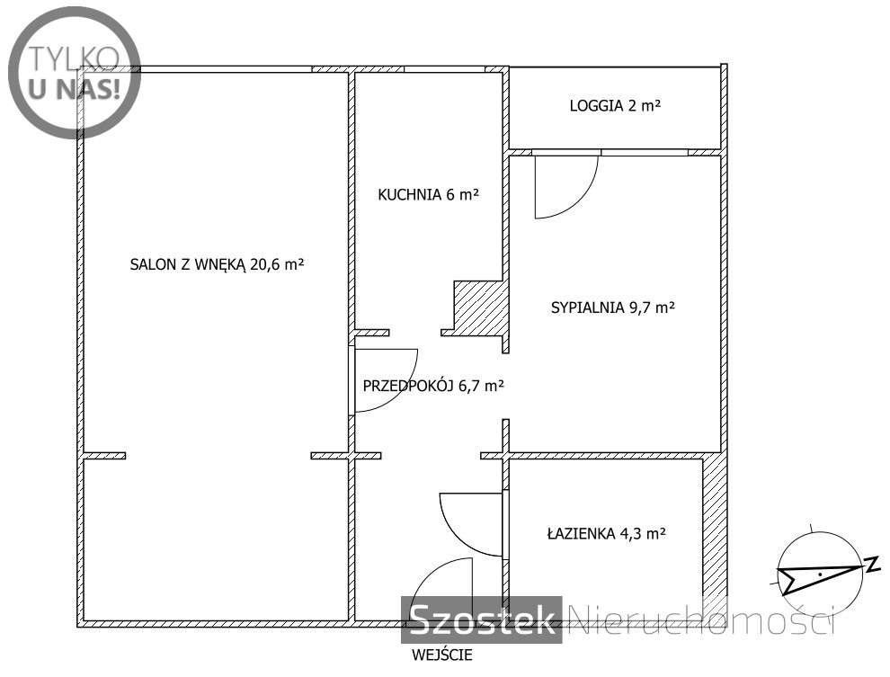 2 pokojowe z widokiem na Jasną Górę /Słowackiego/-19