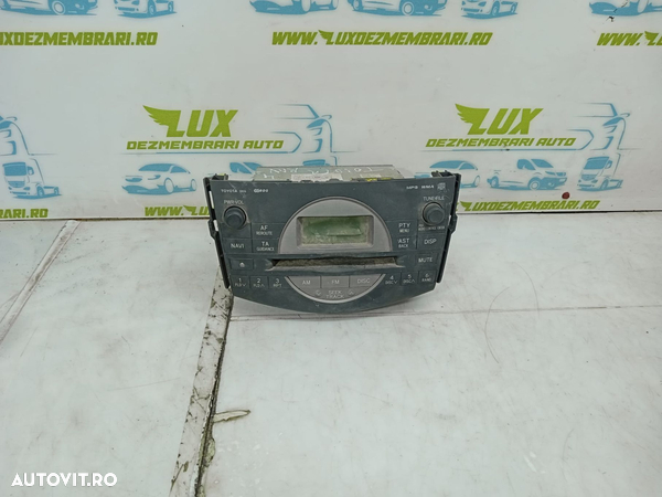 Radio cd player 86120-42140 Toyota RAV4 3  [din 2005 pana  2008] - 1