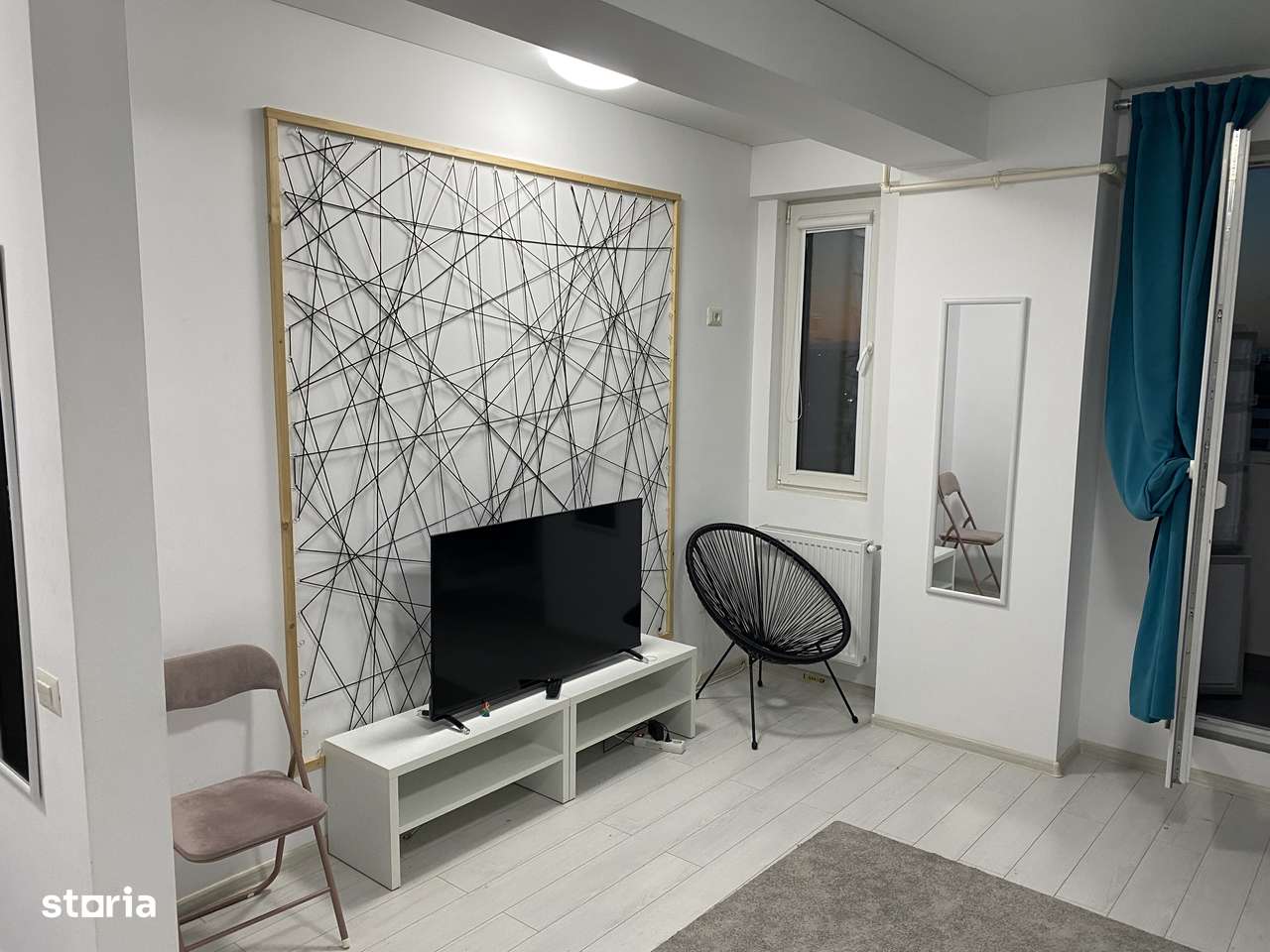 Tva 21% inclus Garsoniera bloc nou incalzire pardoseala langa scoala-0