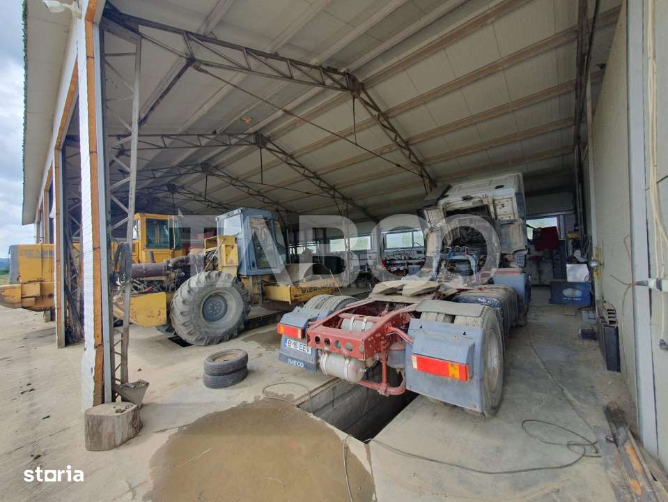 Teren si hala 42.000 mp + zona administrativa la 7 minute de Fagaras - Imagine principală: 3/11