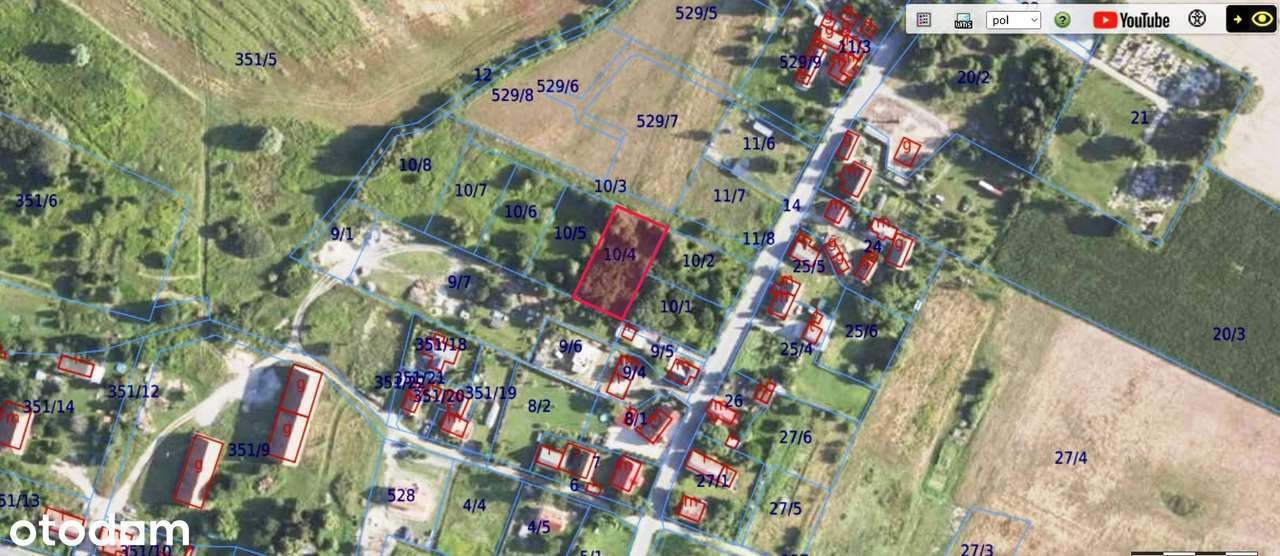 Działka z opcją powiększenia Rościsławice-0