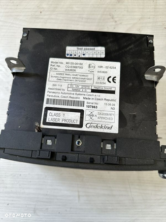 RADIO CD FABRYCZNE TOYOTA AVENSIS T27 86120-05160 - 2