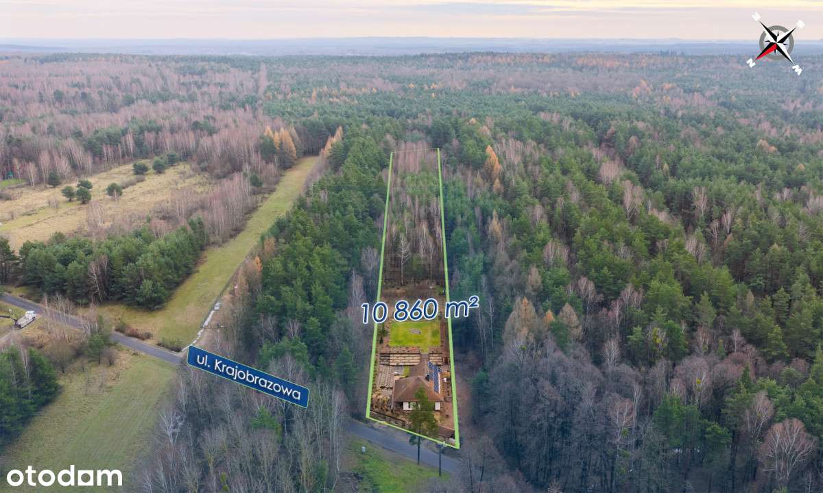 Dom przy lesie i w otulinie Parku Krajobrazowego-9