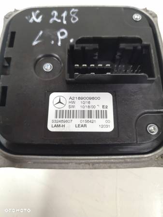 MERCEDES MODUŁ STEROWNIK PRZETWORNICA LAMPY LED ILS 2189009800 - 3