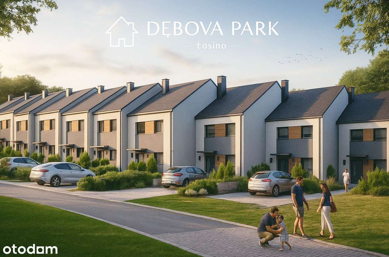 Dom Dębova Park - kameralne osiedle pod lasem Łosino Kobylnica - Pełny obrazek: 2/4