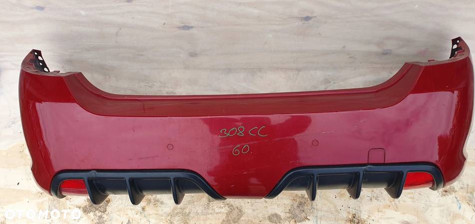 Peugeot 308 GT CC Cabrio T7 07-11 zderzak tylny tył - 9
