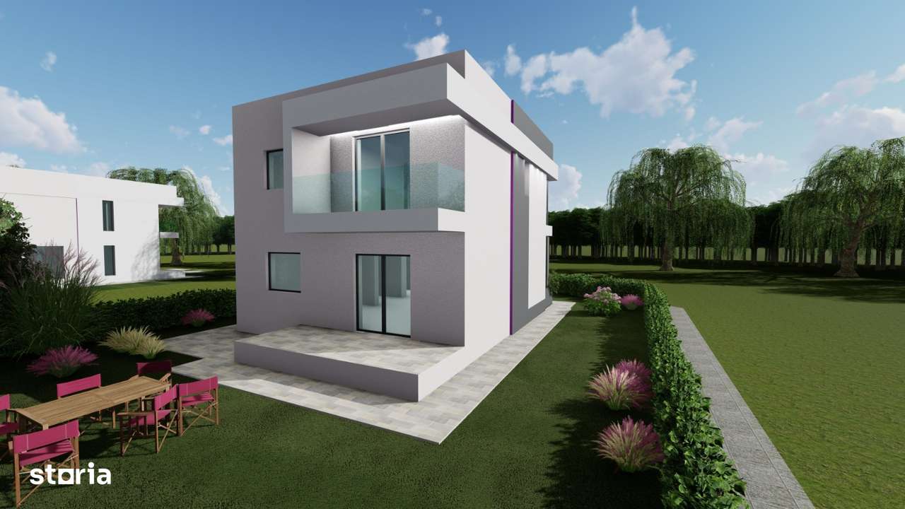 Berceni - Casa individuala | Teren 416 mp - Imagine principală: 4/7