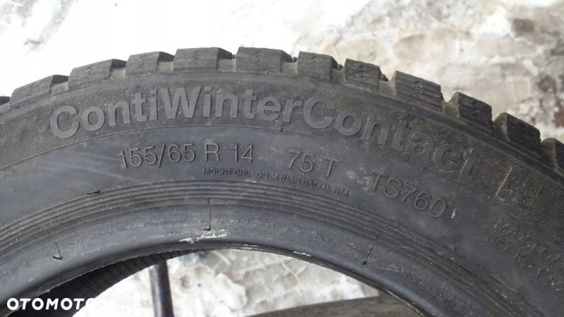 Opony zimowe 155/65R14 Continental WinterContact - 8