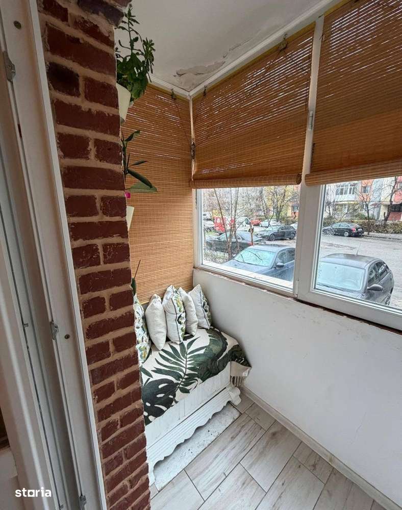 Apartament Cornitoiu 56 mp parter/4 cu balcon centrală mobilat-4