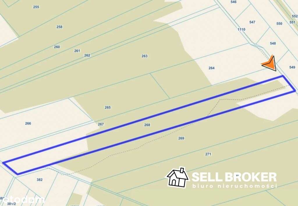Działka rolna  m2 w otoczeniu lasu-2