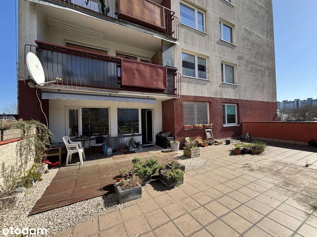 |Dokerska|Kozanów|Wysoki Parter|Taras|-12