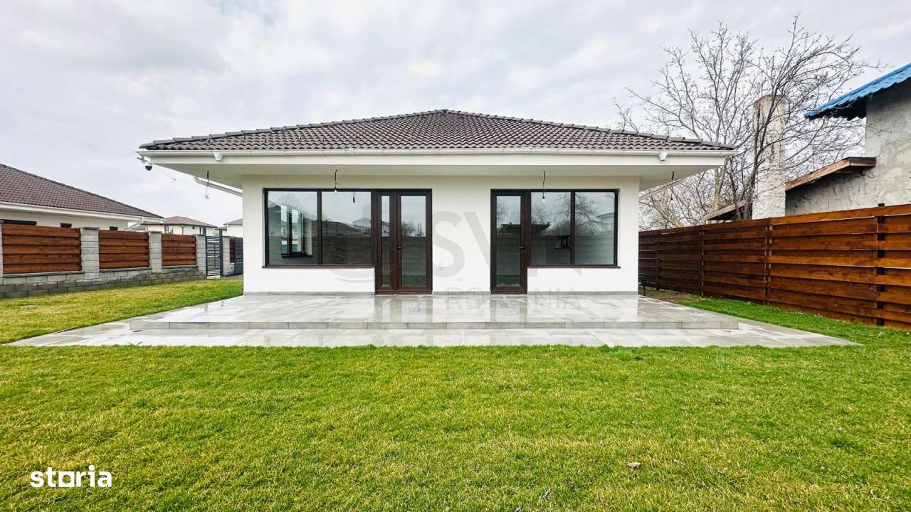 Vila pe un singur nivel 600 mp teren Corbeanca central - Imagine principală: 3/14