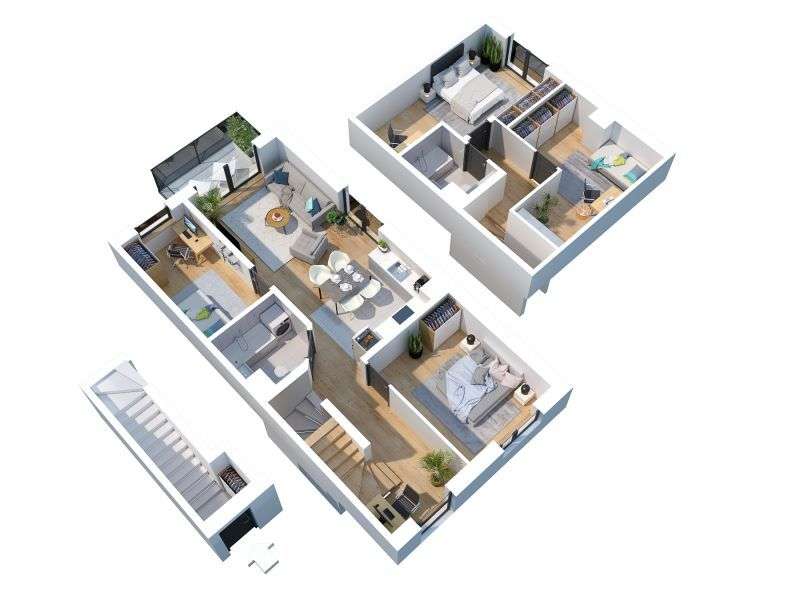 Mieszkanie w Bojanie, blisko lasu, 87m2-3