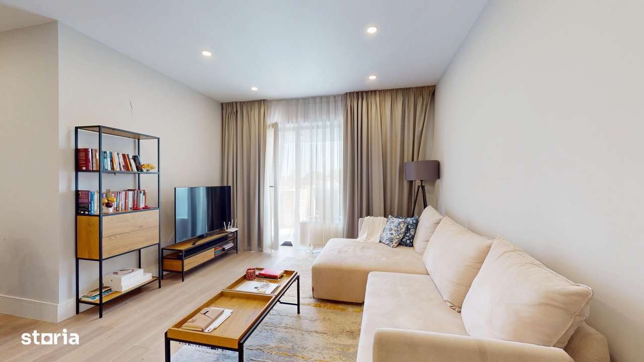 Pipera - 3 camere 100mp | Lux, parcare & boxă incluse - 0% comision - Imagine principală: 4/13