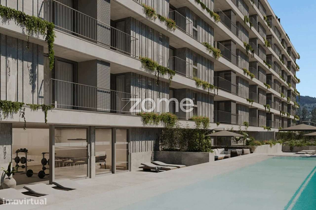 Apartamento T0 Novo em Condomínio Fechado "Acrescentar Residence" - Grande imagem: 4/13