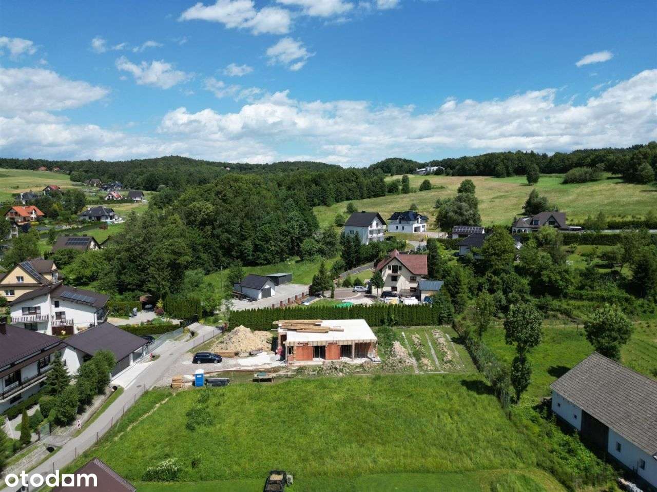 Łęki 11a pod zabudowę mieszkaniową.-3