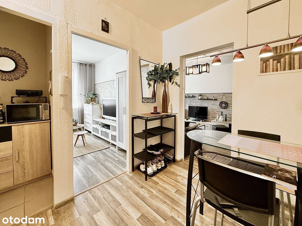 M3, 2 pokojowe z balkonem, 3 piętro, na osiedlu Słonecznym.-5