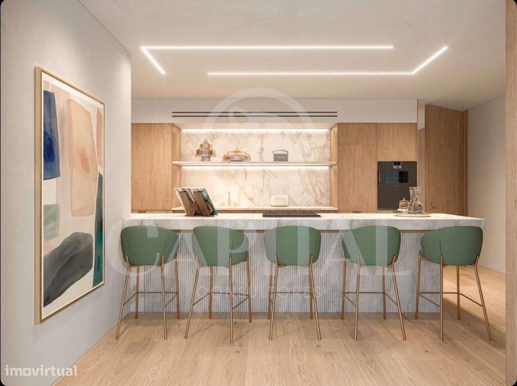 Penthouse T4 +1 com piscina no rooftop e amplos espaços exteriores | E - Grande imagem: 5/16