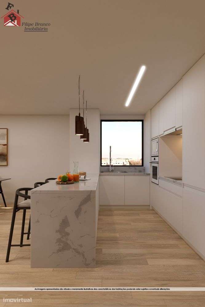 EXCEPCIONAL T2 NOVO ÓTIMOS ACABAMENTOS E VISTA MAR SANTA MARINHA, GAI-21