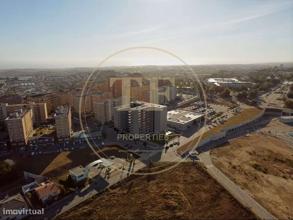 T1 Novo com Varanda | Piso 1 | Monte da Virgem Flats-7