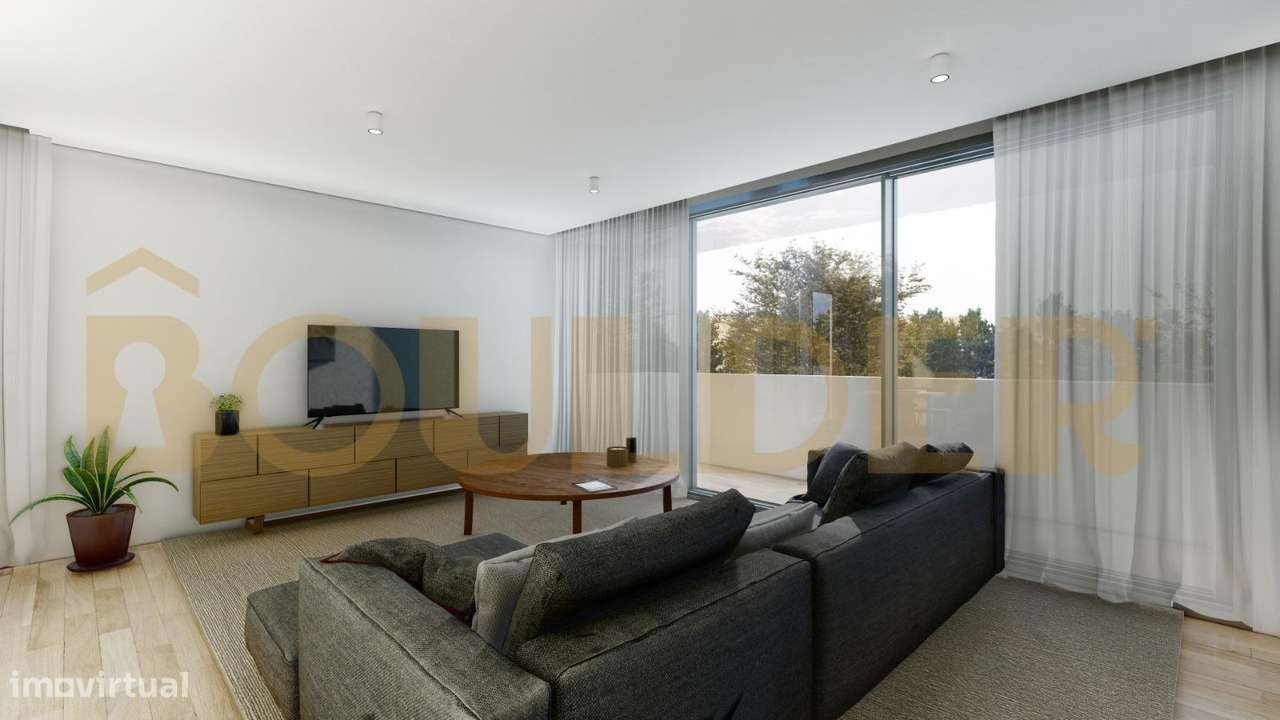 Apartamento T3 com jardim privativo em Fonte Arcada-2