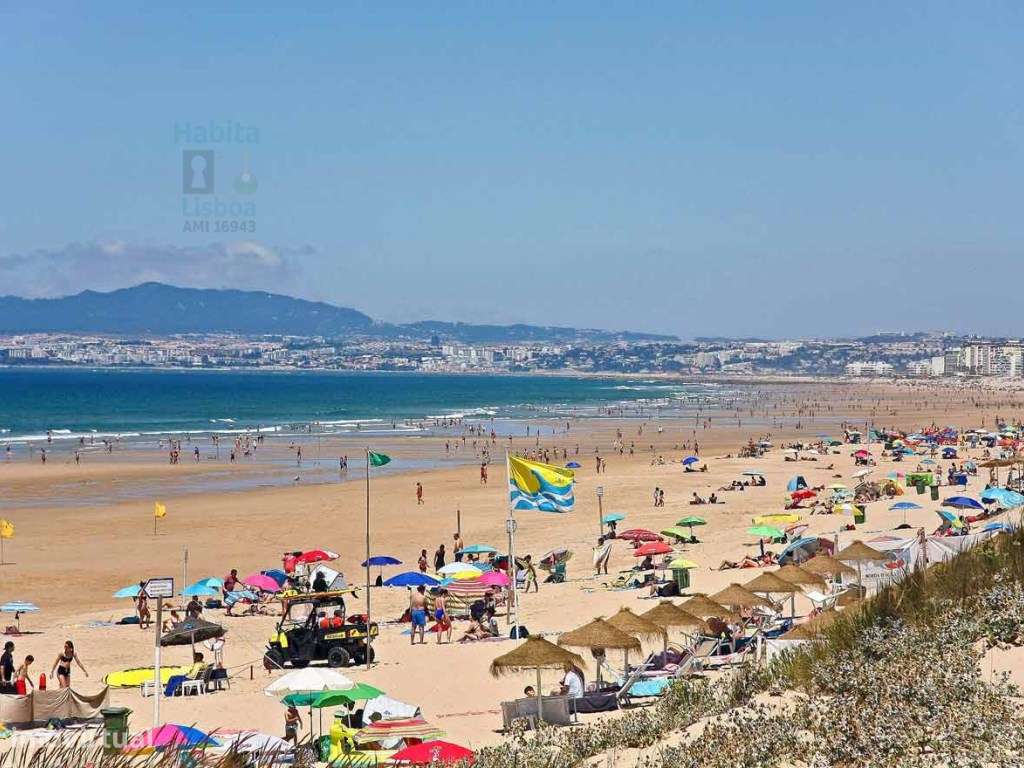 T2 na Costa da Caparica 96 m2 com Varanda e Arrecadação - Grande imagem: 5/55