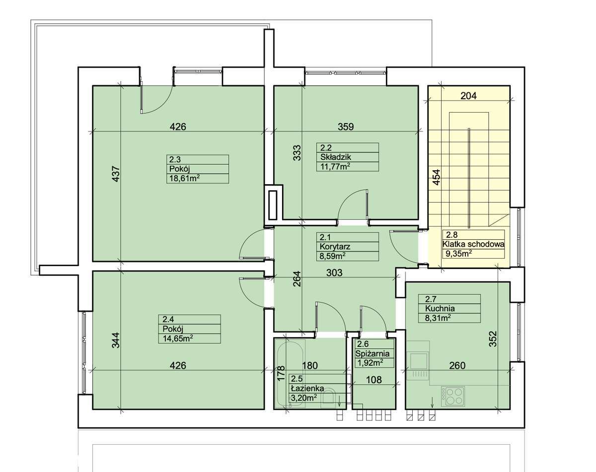 mieszkanie  | garaż | zielona okolica-11