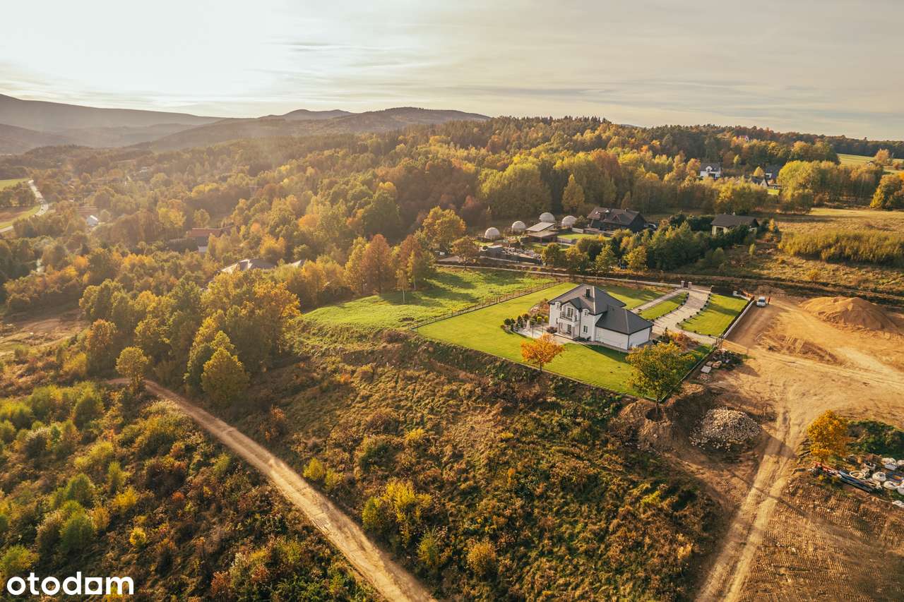 Działka budowlana z bezpośrednim widokiem na Karkonosze!-7