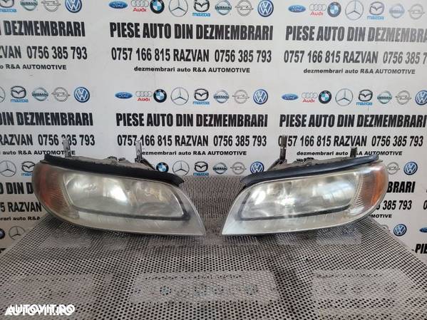 Faruri Far Stanga Dreapta Volvo V70 XC70 Volan Stanga An 2007-2014 Bec H7 - 1