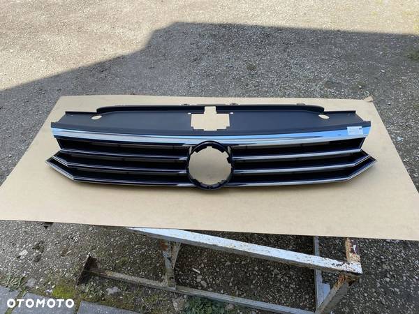 ATRAPA GRILL VW PASSAT B8 14-19 PRZED LIFTEM 3G0853653 - 1