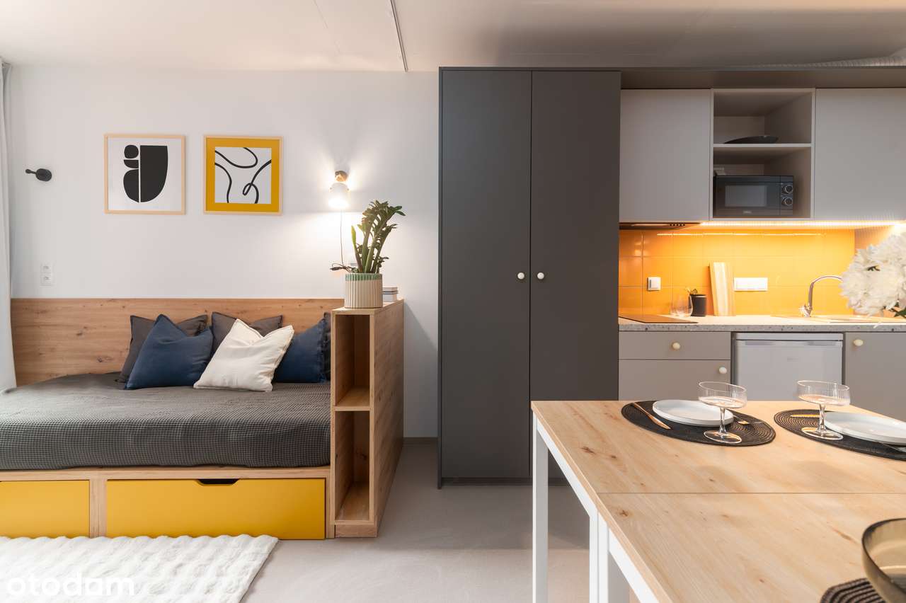 Studio dwuosobowe w samym CENTRUM, media w cenie - Pełny obrazek: 1/9