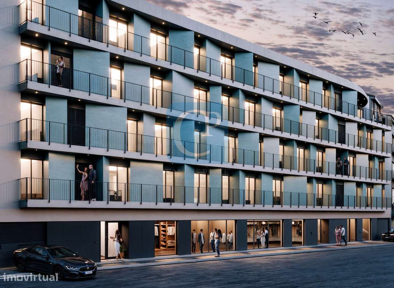 Apartamento T1 em construção, no empreendimento Costa Cabral Flats - Grande imagem: 2/4