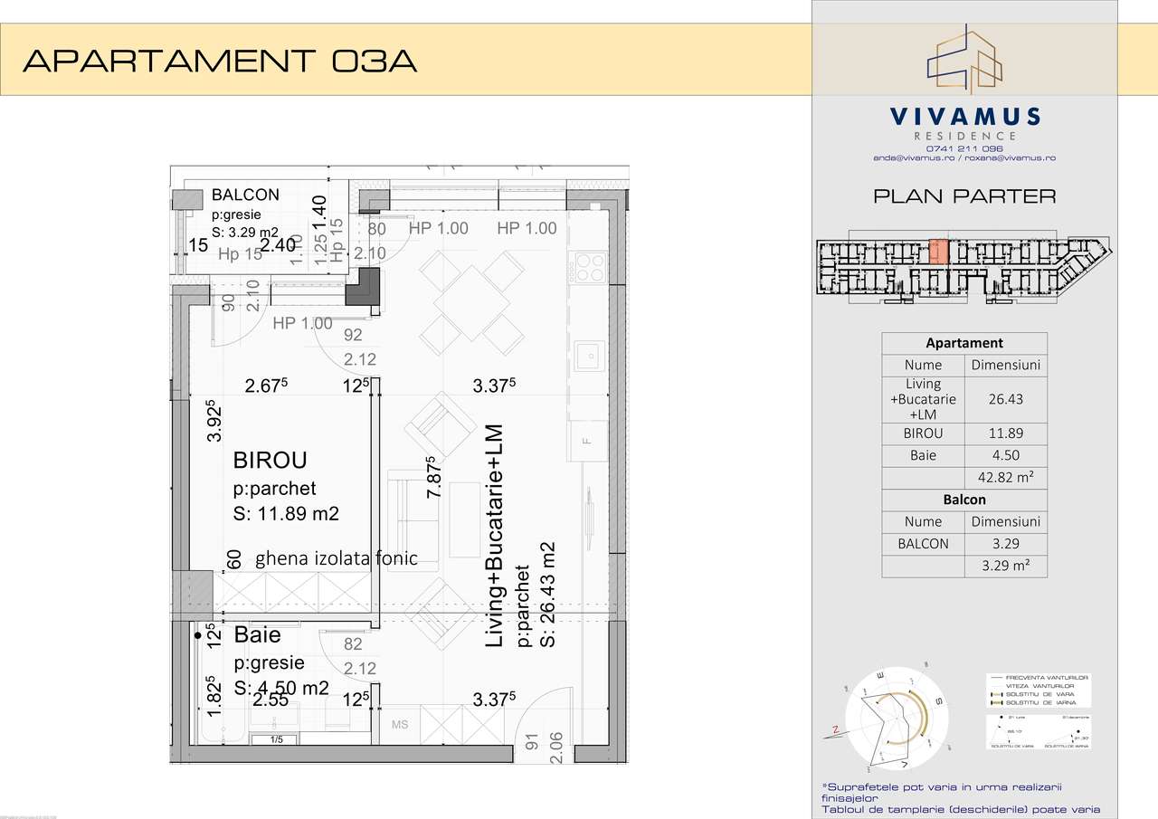 Studio, 43 mp + min. 3 mp balcon, bloc in executie, aprilie 2027-16