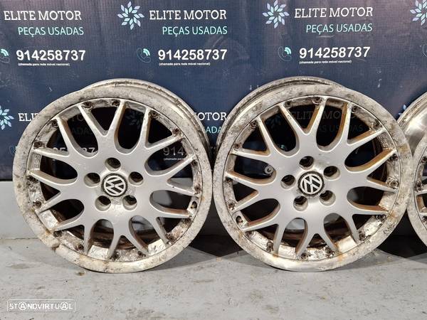 Jantes usadas VW BORA 16 BBS RS 771 5X100 BIPARTIDAS ORIGINAIS GOLF III GTI - 3