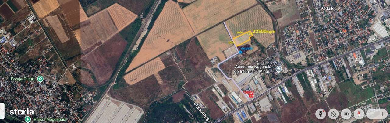 Teren 5625mp zona industriala Centura Odai Otopeni-1