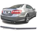 AILERON SPOILER TRASEIRO PARA MERCEDES E CLASSE W212 SEDAN 09-16 AMG LOOK PRETO BRILHANTE - 1